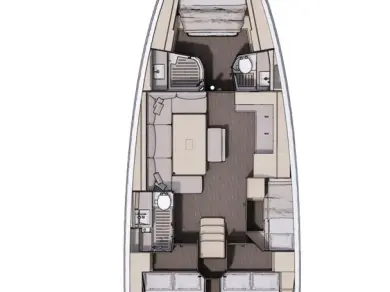 Sailboat hire in Göcek - Dufour Dufour 470
