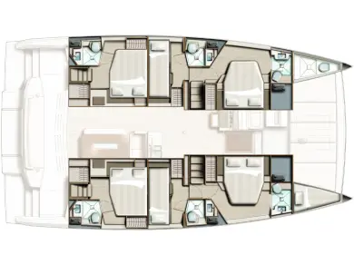 Bali Bali 4.8 charter bareboat or skippered in  Marmaris