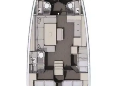 Yacht hire Dénia cheap Dufour 470