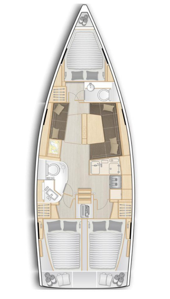 Charter a Hanse Hanse 388 in Dénia on Samboat