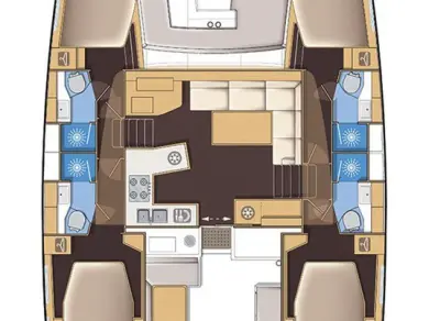 Charter a Lagoon Lagoon 450 Sport Top in Mai Khao on Samboat