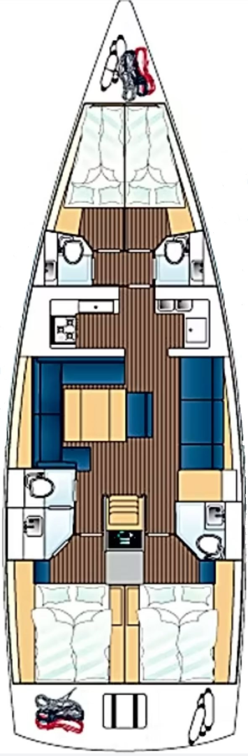 Hire Sailboat with or without skipper Dufour San Vincenzo