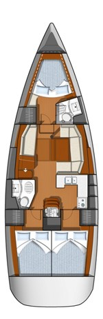 Yacht hire San Vincenzo cheap Sun Odyssey 42i
