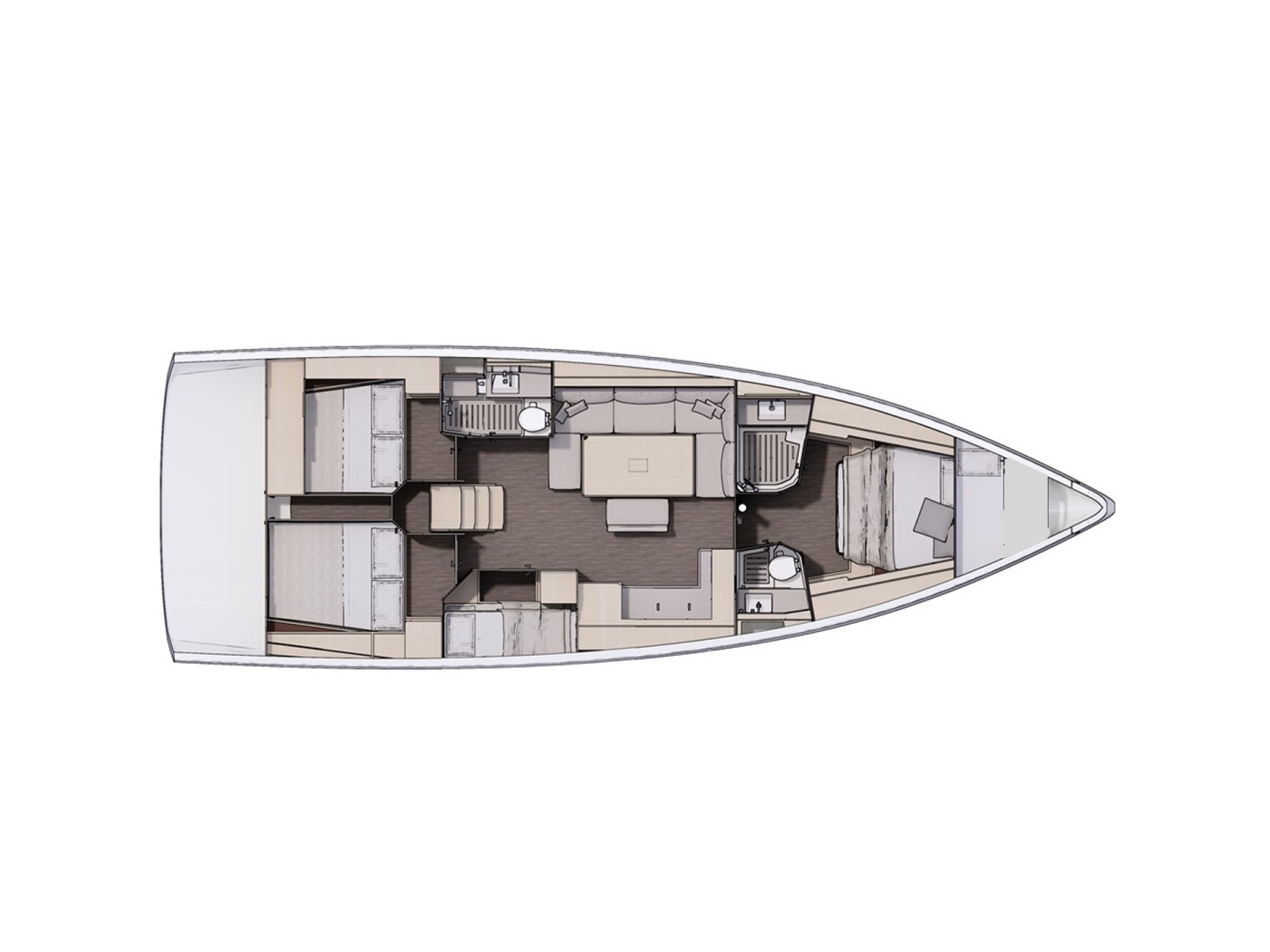Hire Sailboat Dufour with a boat licence