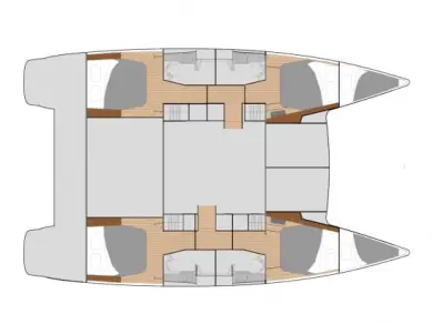 Hire a Fountaine Pajot Helia 44 Parish of Saint George