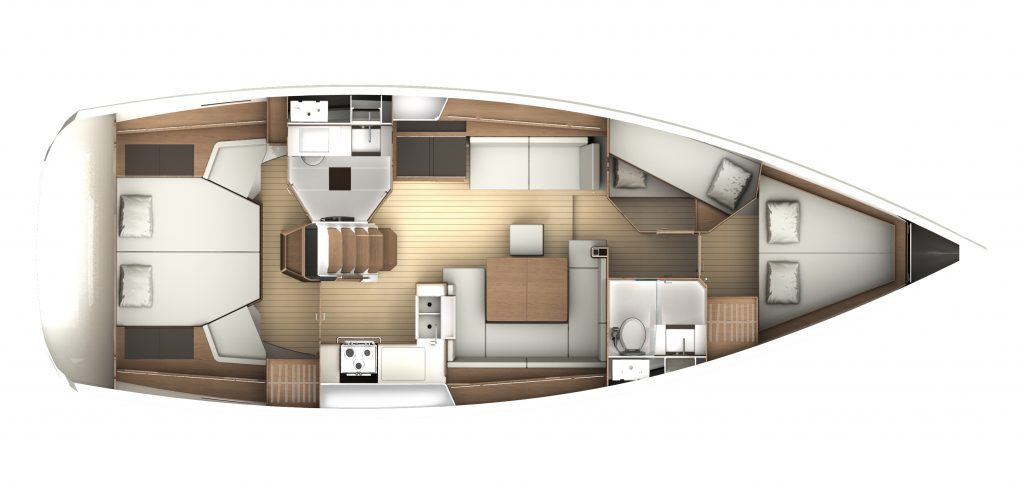 Yacht charter Parish of Saint George - Jeanneau Sun Odyssey 44 Ds on SamBoat