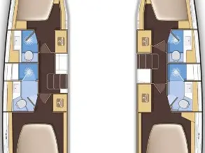 Hire Catamaran Lagoon with a boat licence