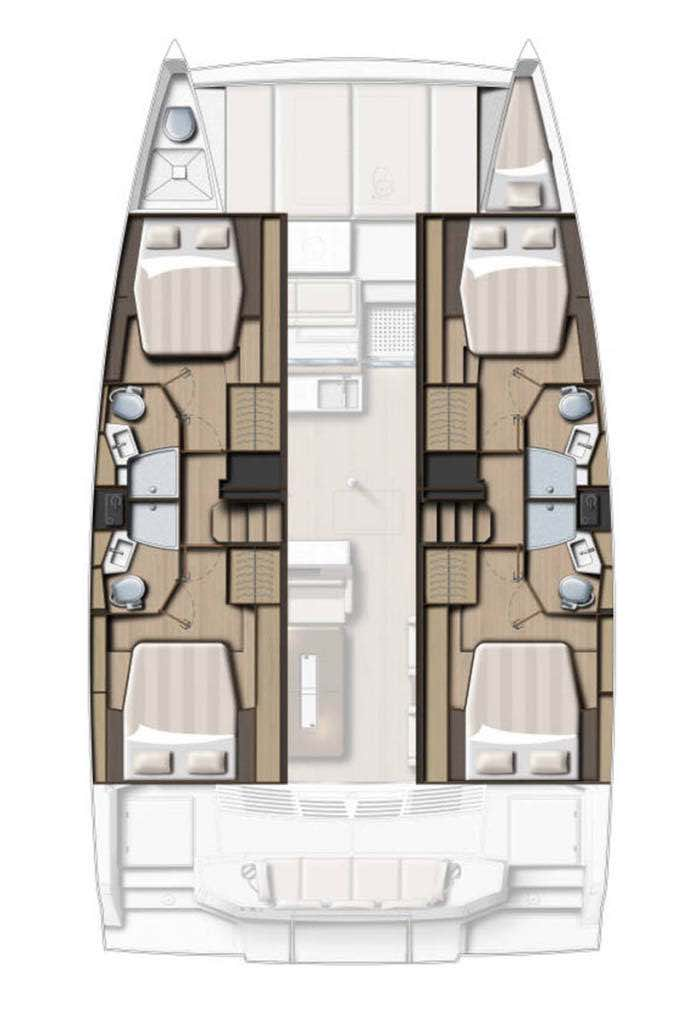 Yacht charter Nassau - Bali Bali 4.4 on SamBoat