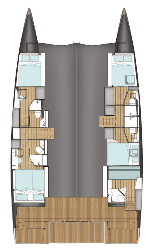 Hire Catamaran Wave Catamarans with a boat licence
