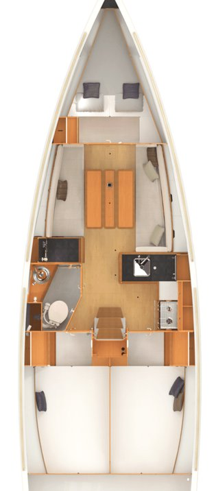 Sailboat hire in Toulon - Jeanneau Sun Odyssey 349