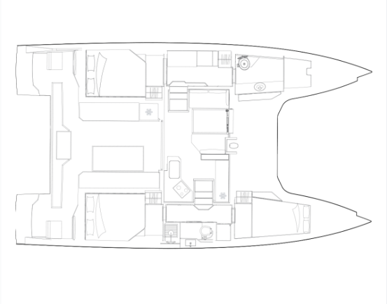 Yacht hire Parham Town cheap Nautitech 40 Open 