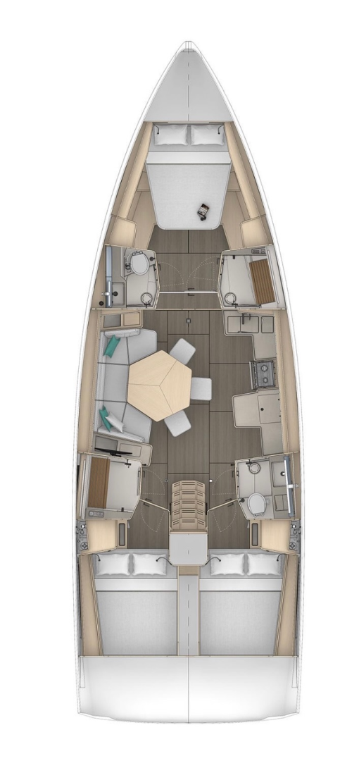 Yacht charter Palermo - Dufour Dufour 44 on SamBoat
