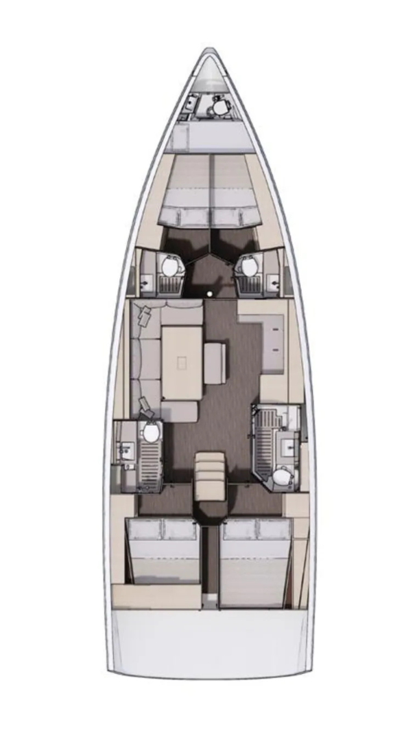 Hire Sailboat Dufour with a boat licence