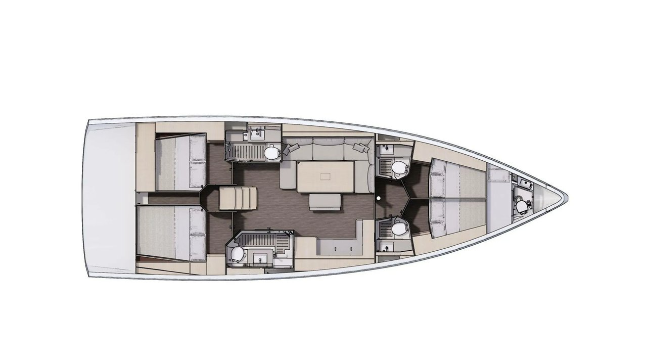 Dufour Dufour 470 charter bareboat or skippered in  Procida