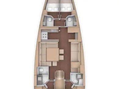 Hire Sailboat Dufour with a boat licence