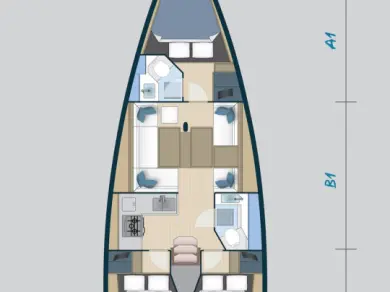 Yacht hire Trogir cheap More 40