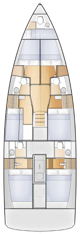 Hire a Jeanneau Sun Loft 47 Portisco