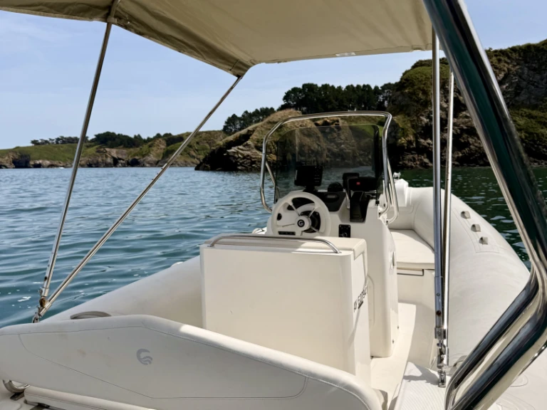 Capelli Tempest 570 charter bareboat or skippered in  Sauzon