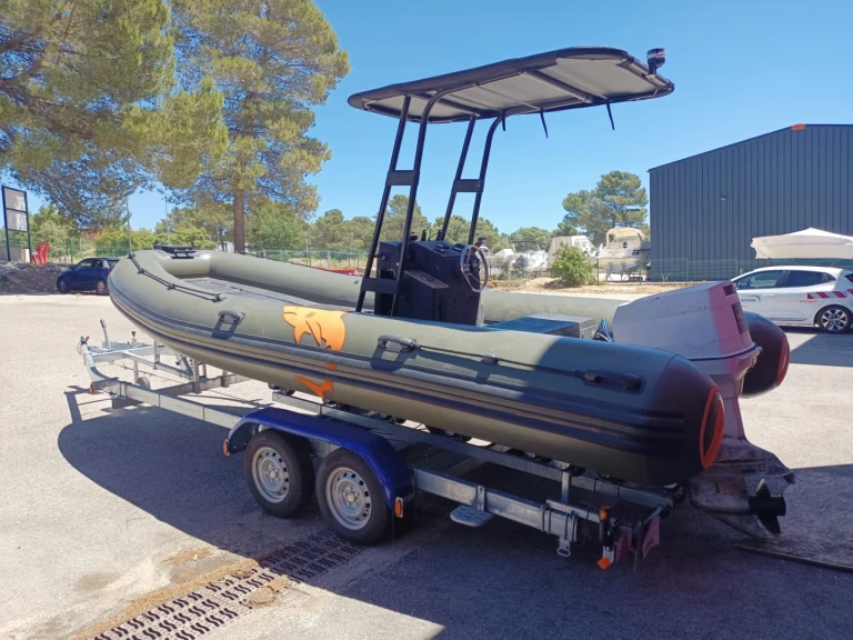 Hire RIB with or without skipper Zar Le Brusc