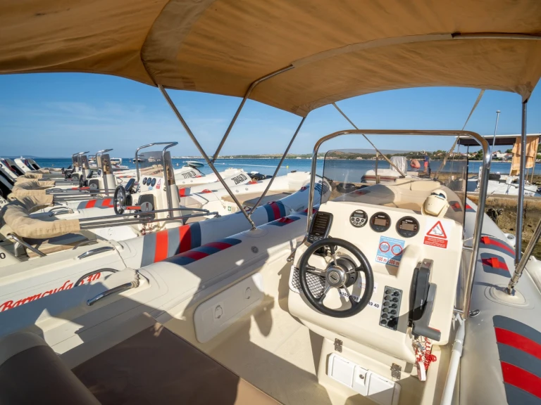 Hire RIB with or without skipper barracuda 530 Vir