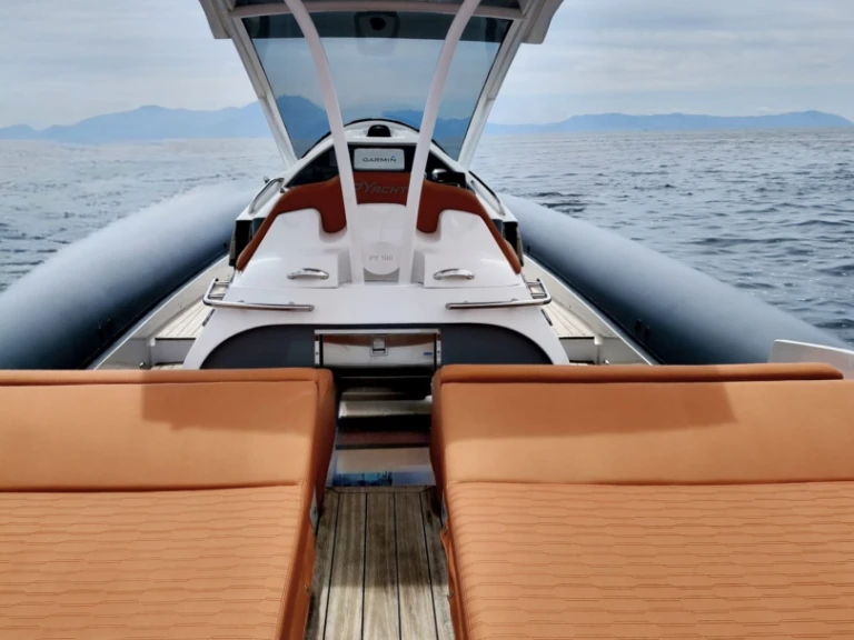 Hire RIB with or without skipper Panamera Yacht Naples