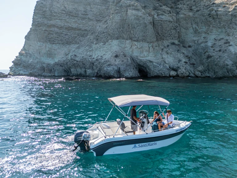 Charter a Poseidon Blu Water 170 in Vlychada on Samboat