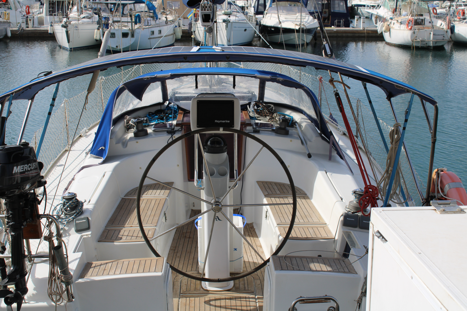 Hanse 370e  charter bareboat or skippered in  Ibiza Town
