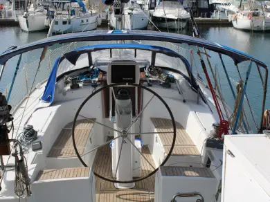 Hanse 370e  charter bareboat or skippered in  Ibiza Town