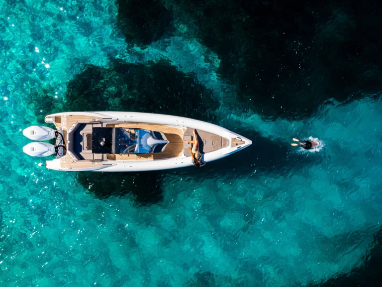  Tropida Genesis 31 charter bareboat or skippered in  Corfu