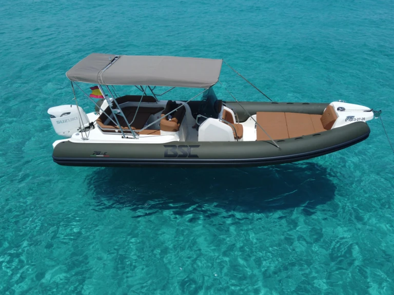 Hire RIB with or without skipper Bsc Santa Eulària des Riu