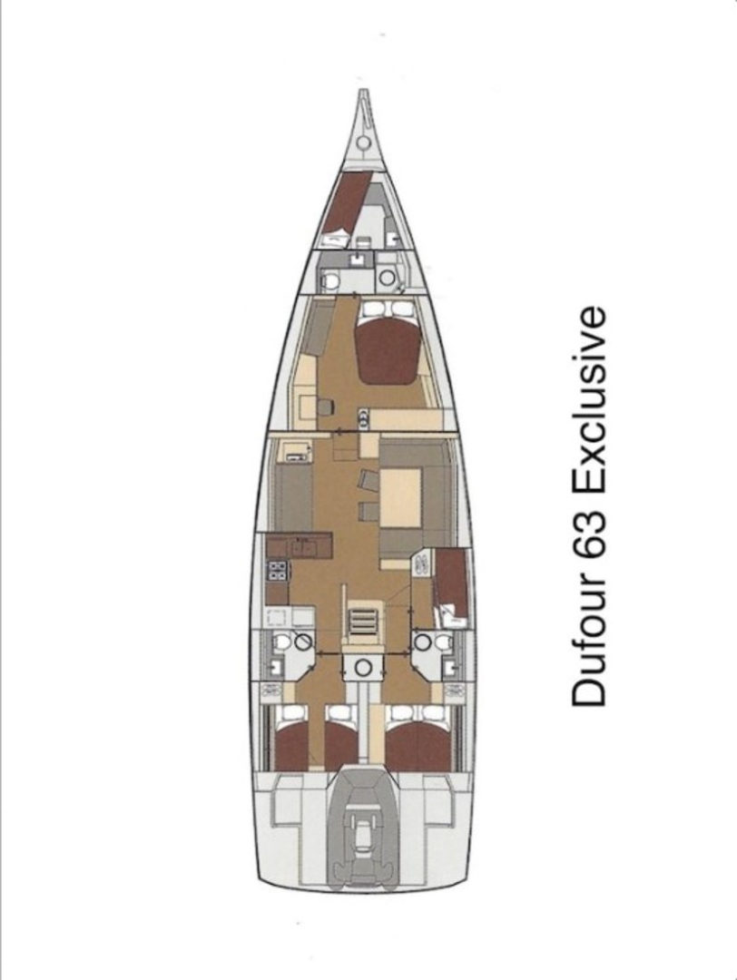 Yacht charter Primošten - Dufour Dufour 63 Exclusive on SamBoat