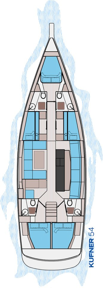Hire Sailboat D&D Yacht with a boat licence