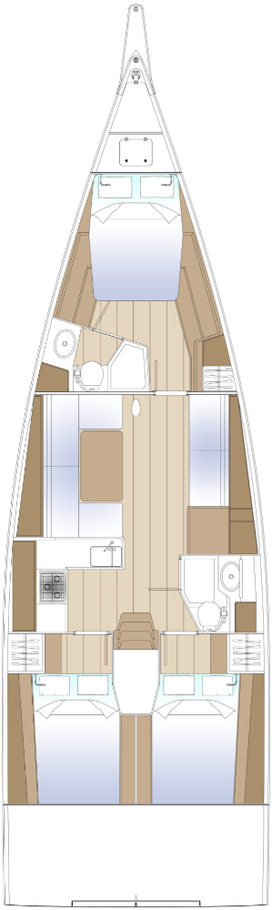 Charter a Solaris Solaris 44 - 3 cab. in Toulon on Samboat