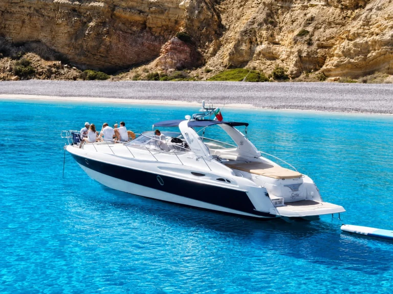 Cranchi Endurance 41 charter bareboat or skippered in  Mandelieu-la-Napoule