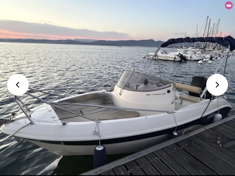Yacht hire Six-Fours-les-Plages cheap Blu water 540