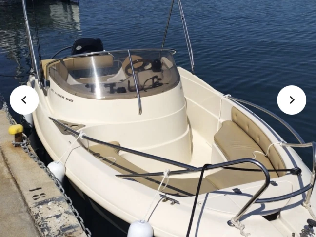 Hire Motorboat Poseidon with a boat licence