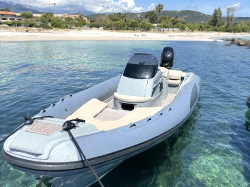 Lomac Adrenalina 9.0 charter bareboat or skippered in  Porto-Vecchio