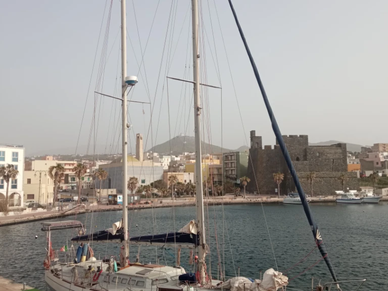 Goletta Trireme 50  Charpentier charter bareboat or skippered in  Trapani