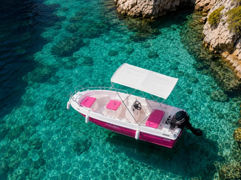 Yacht hire Marseille cheap Prusa marine 450