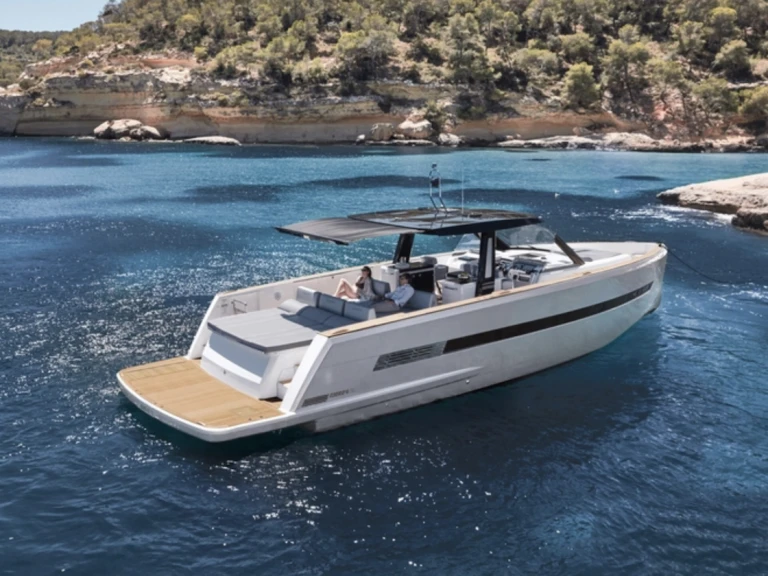 Fjord Fjord 52 Open charter bareboat or skippered in  Port de Saint Tropez