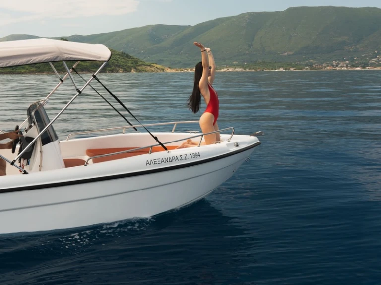 Hire a Poseidon Blue Water 185 Zakynthos