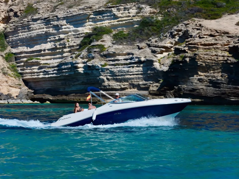 Sea Ray Sea Ray 230 charter bareboat or skippered in  Port d'Andratx