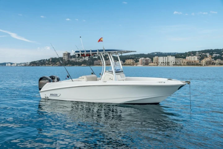 Boston Whaler Boston Whaler 220 Outrage charter bareboat or skippered in  Marina de Palamós