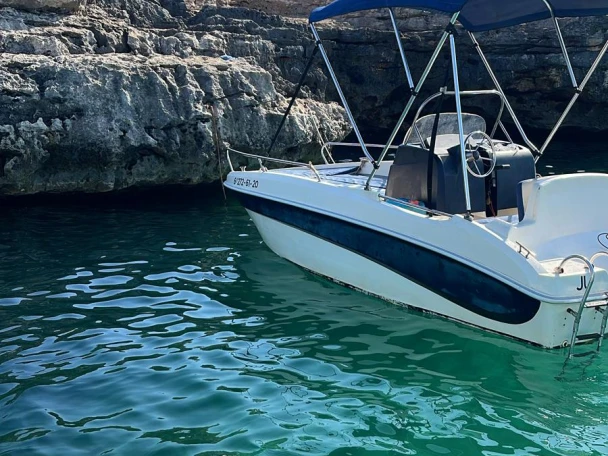 Yacht hire Ciutadella de Menorca cheap Remus 450 open