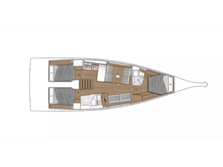 Hire Sailboat Bénéteau with a boat licence