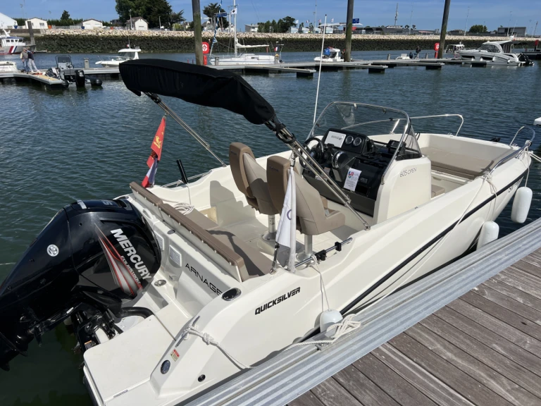 Hire a Quicksilver Activ 605 Open Ouistreham