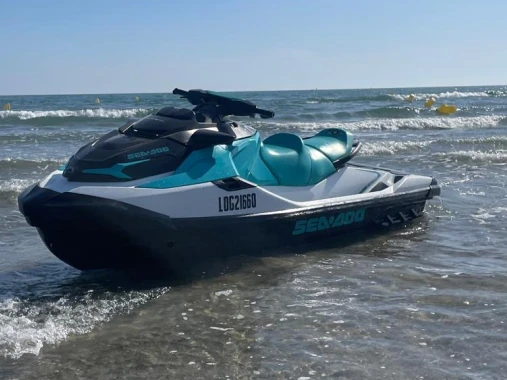 Sea-Doo GTX  charter bareboat or skippered in  Le Grau-du-Roi