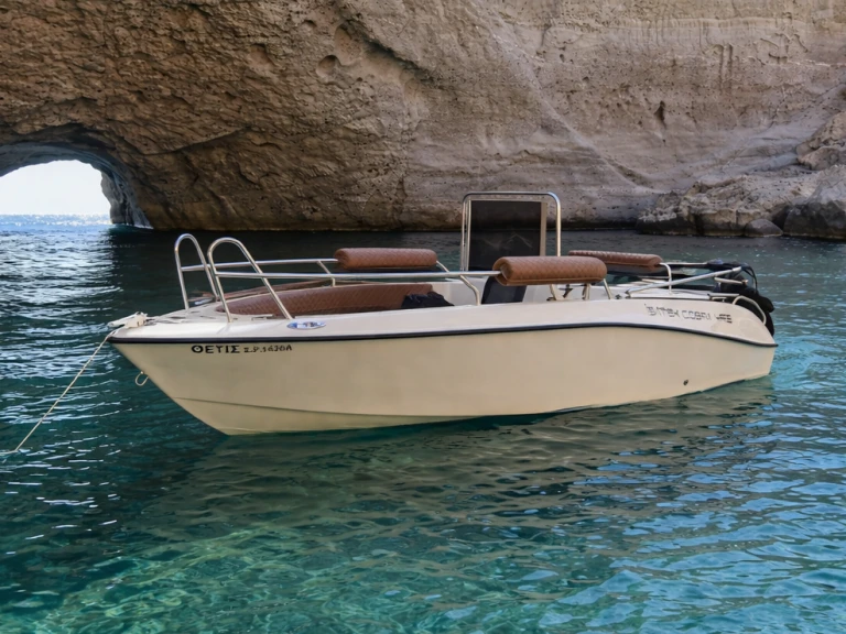 Isatek COBRA 495 charter bareboat or skippered in  Mílos