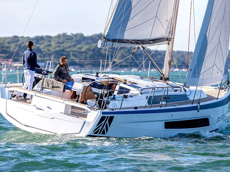 Dufour Dufour 37 charter bareboat or skippered in  Ribishi