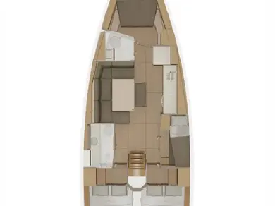 Hire Sailboat Dufour with a boat licence